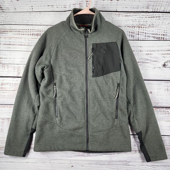 The North Face Other - The North Face Mens Jacket Fur Fleece Inside Chest Pocket Hike Camp Outdoor SM‎